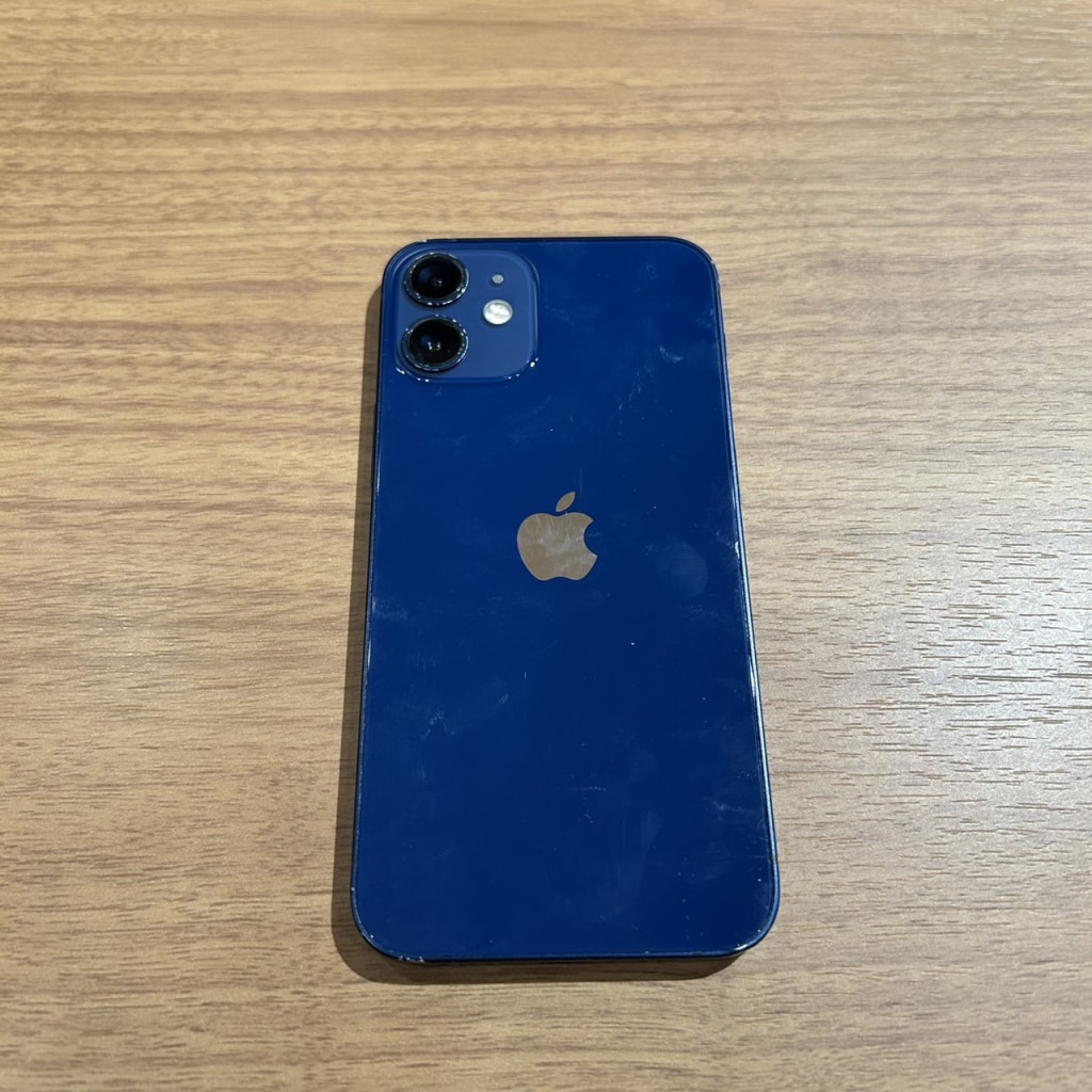 SIMロック解除(au) iPhone12mini 128GB ブルー MGDP3J/A