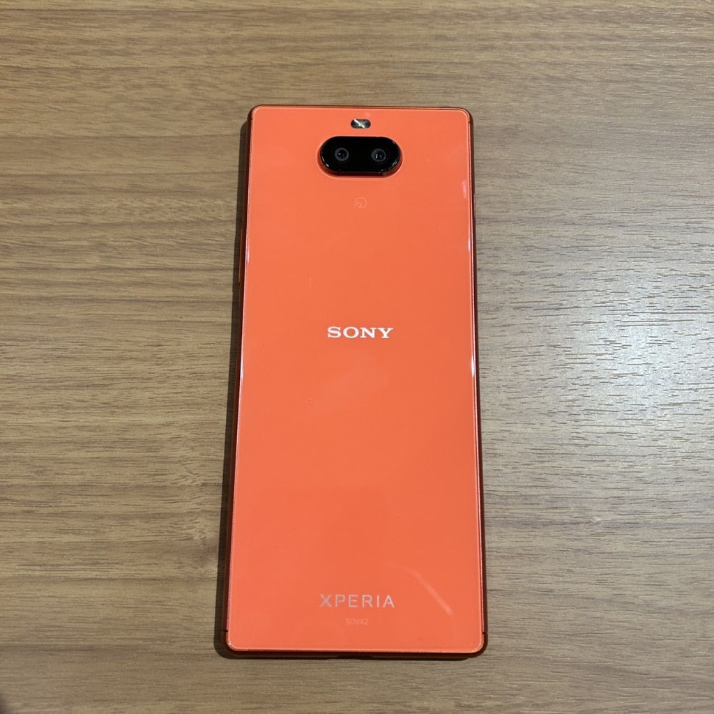 SONY Xperia 8 オレンジ SOV42