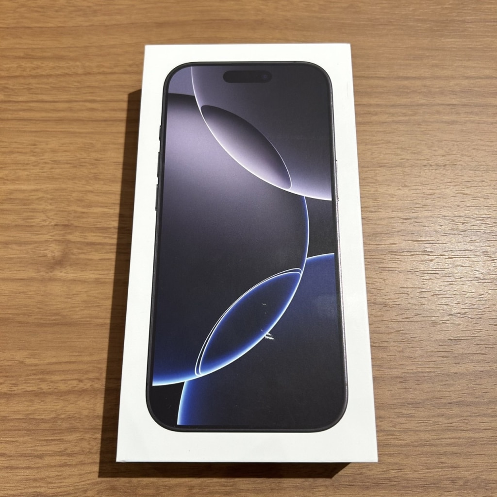 国内版SIMフリー iPhone16Pro 512GB ブラックチタニウム MYN53J/A