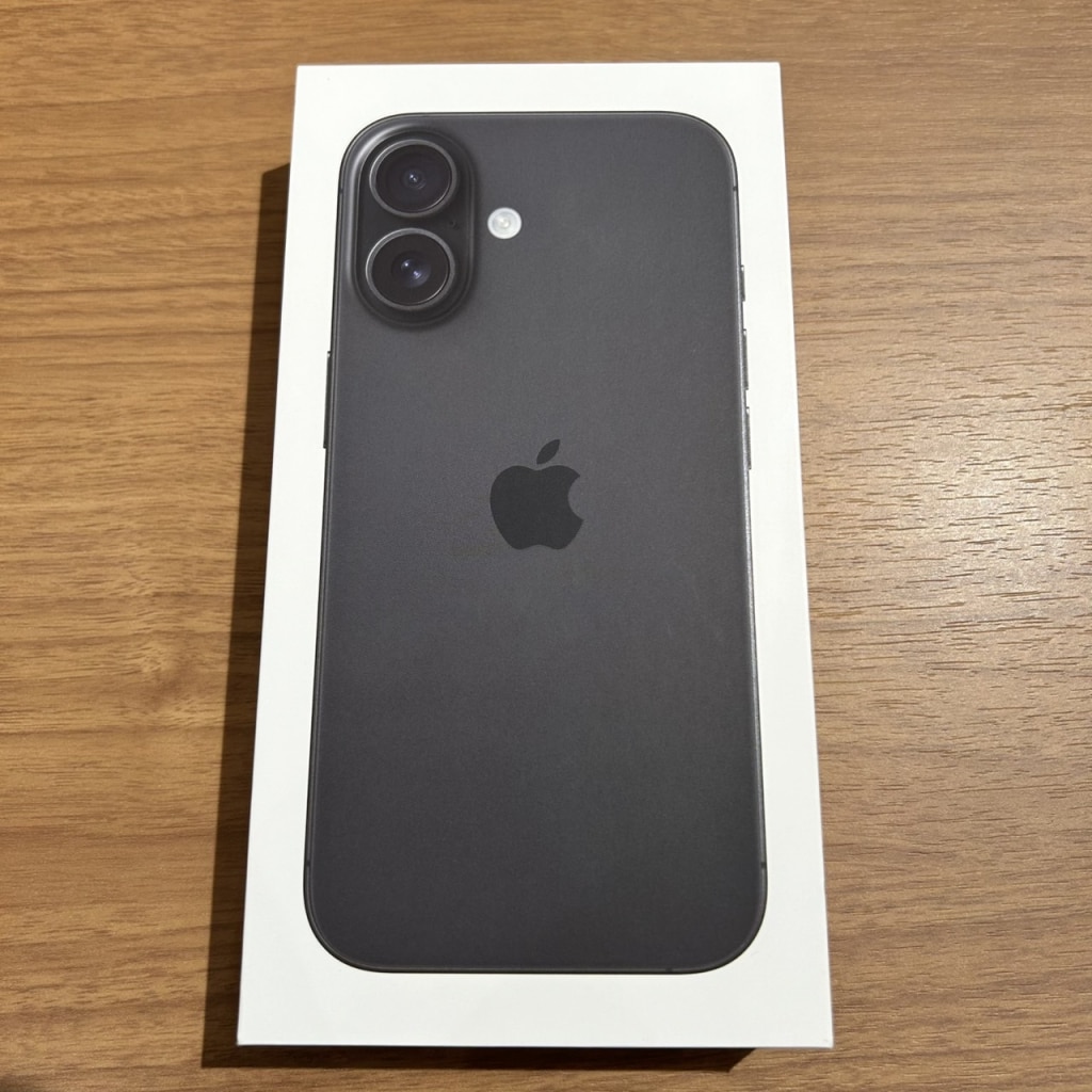 国内版SIMフリー iPhone16 128GB ブラック MYDQ3J/A