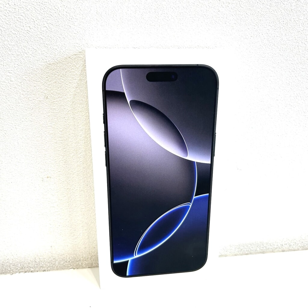 SIMロック解除(Softbank) iPhone16ProMax 512GB ブラックチタニウム MYWL3J/A