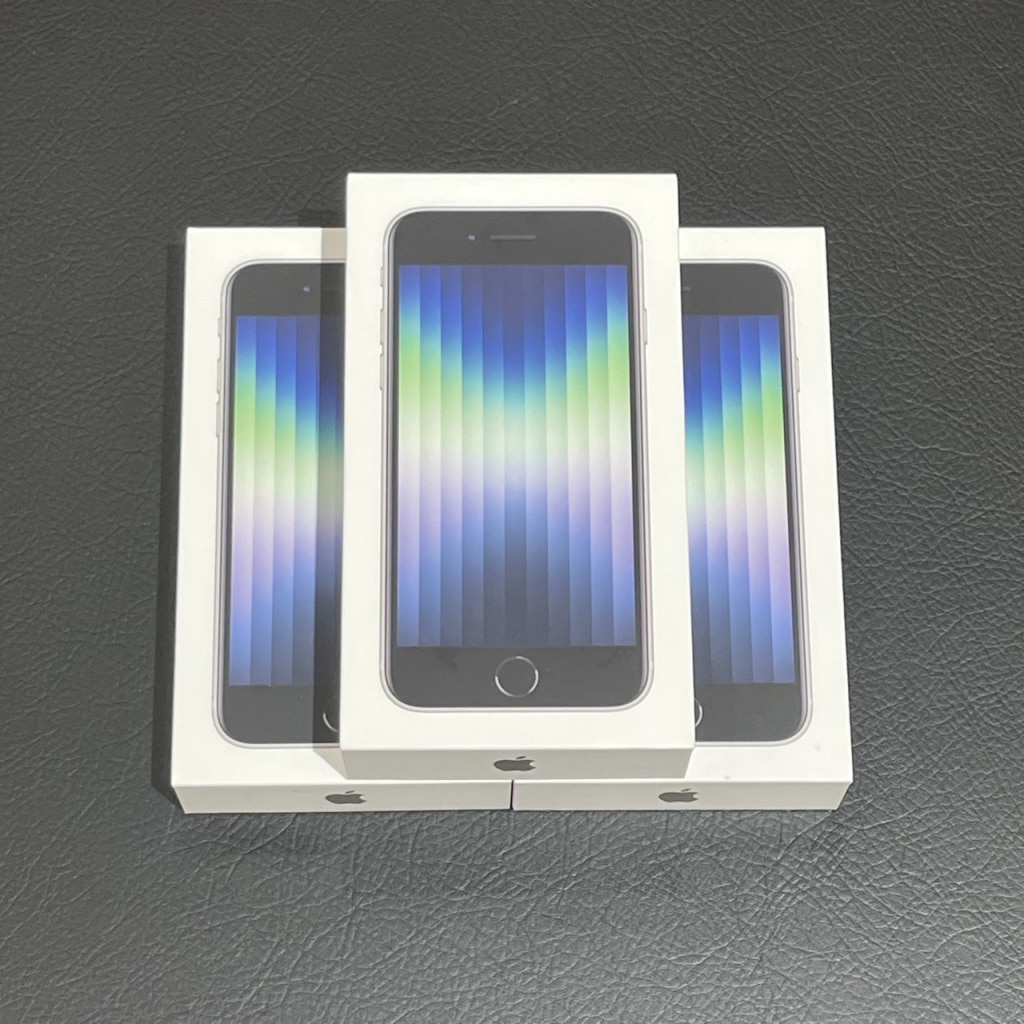 SIMロック解除(Softbank) iPhoneSE3 64GB スターライト MMYD3J/A