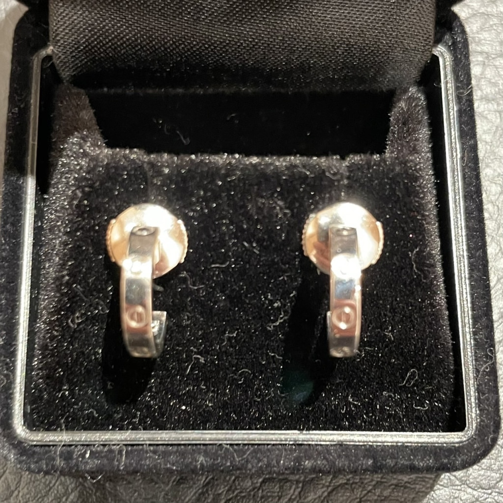 カルティエ ミニラブ ピアス