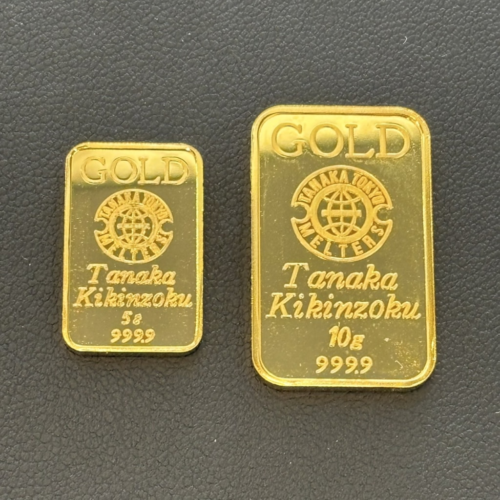 K24C 田中貴金属インゴット 10g/5g 地金