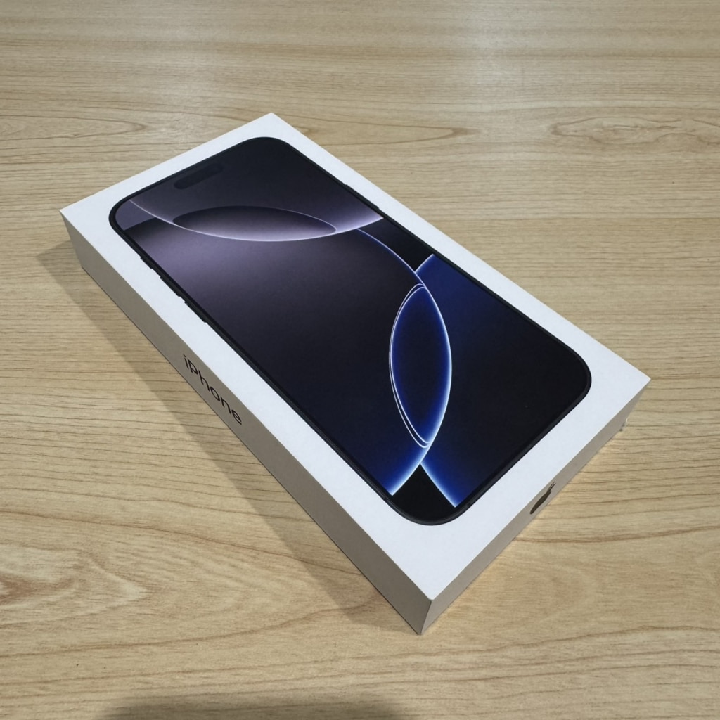 国内版SIMフリー iPhone16ProMax 1TB ブラックチタニウム MYWQ3J/A