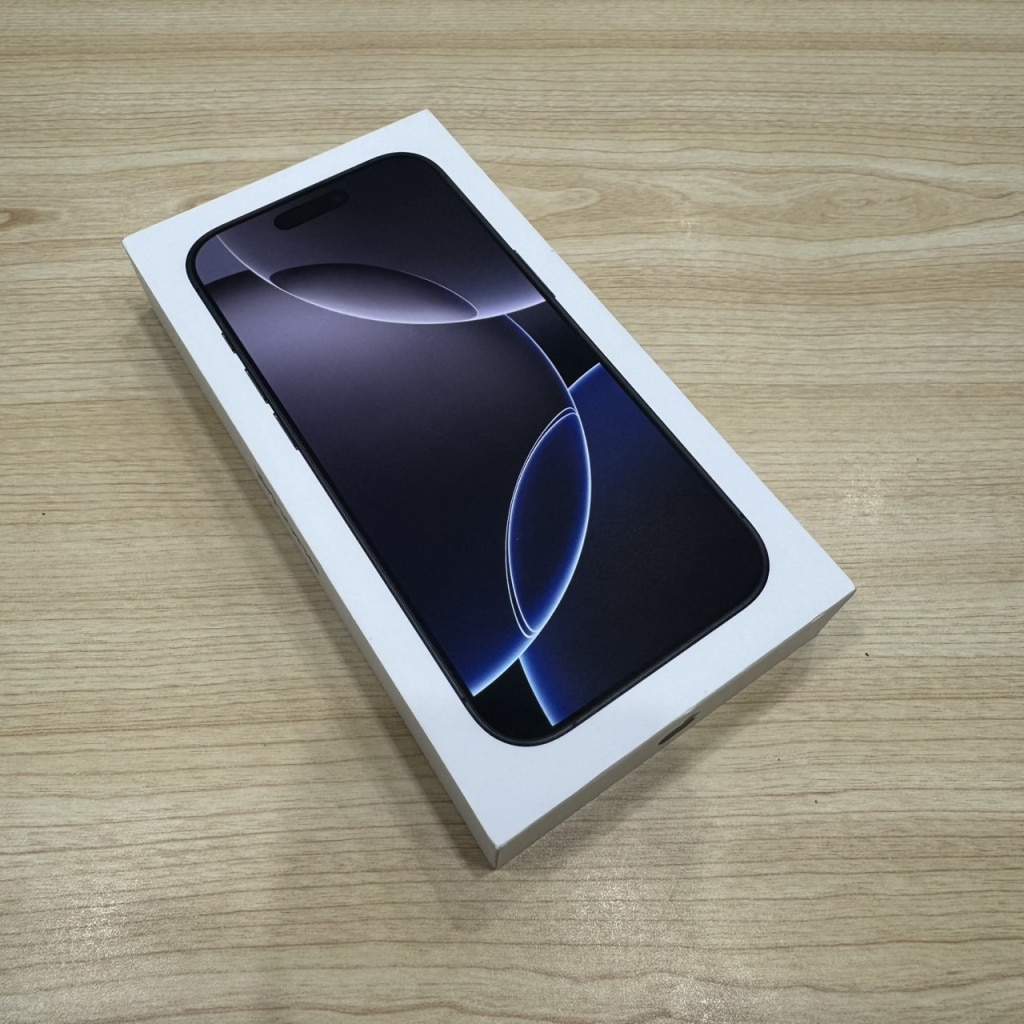 国内版SIMフリー iPhone16Pro 256GB ブラックチタニウム MYN03J/A