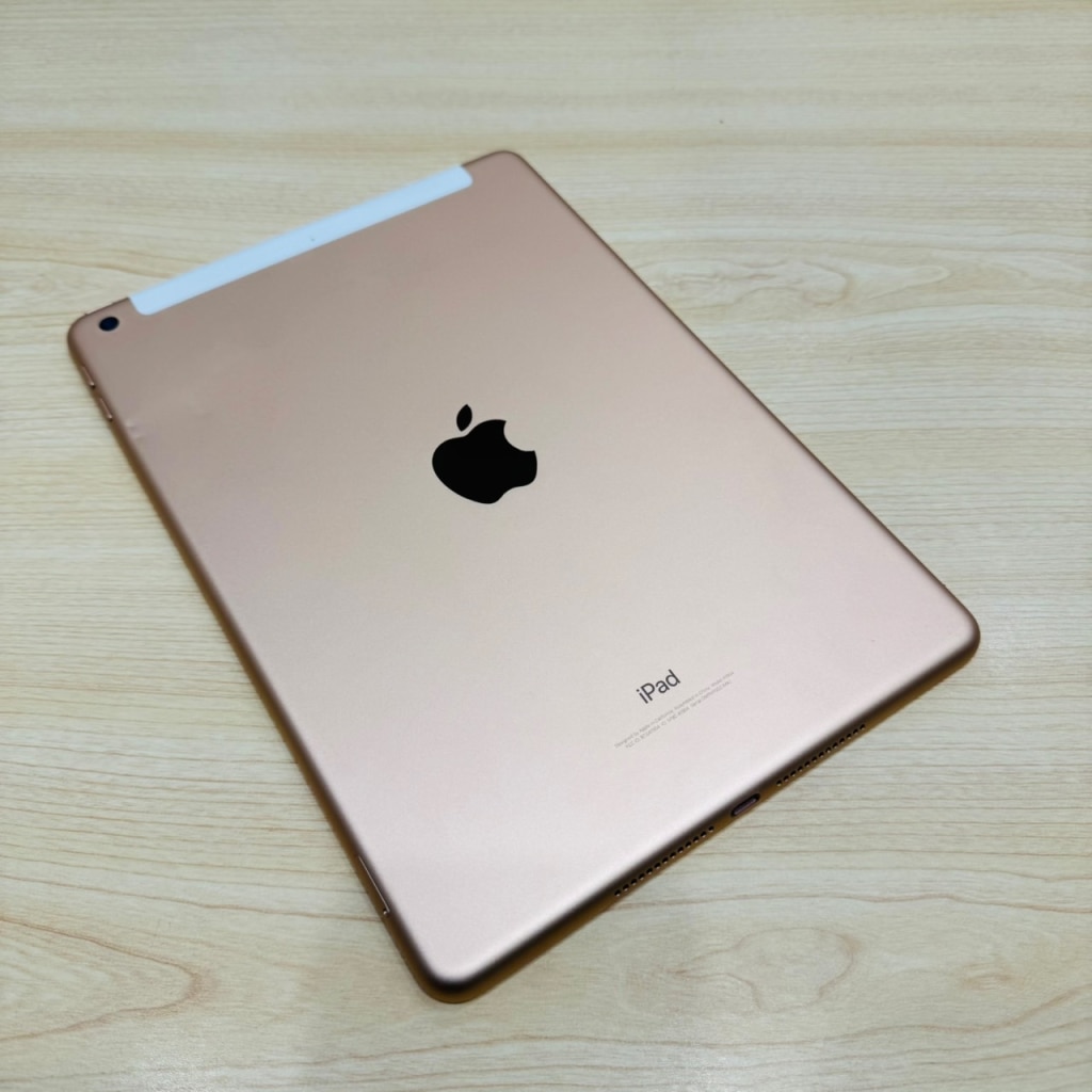 SIMロック解除(Softbank) iPad 第6世代 cellular 32GB ローズゴールド MRM02J/A