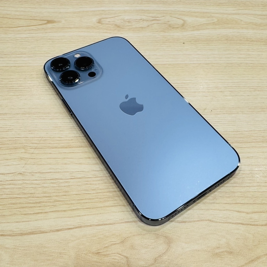 SIMロック解除(au) iPhone13ProMax 1TB シエラブルー MLKK3J/A