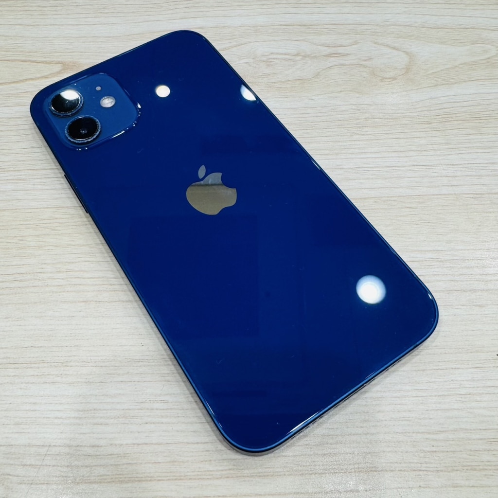 SIMロック解除(au) iPhone12 128GB ブルー MGHX3J/A
