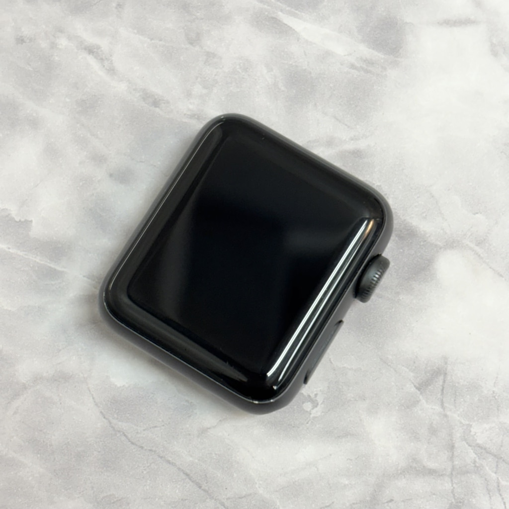 AppleWatch Series3 38mm GPS アルミニウムスペースグレイ MTF02J/A