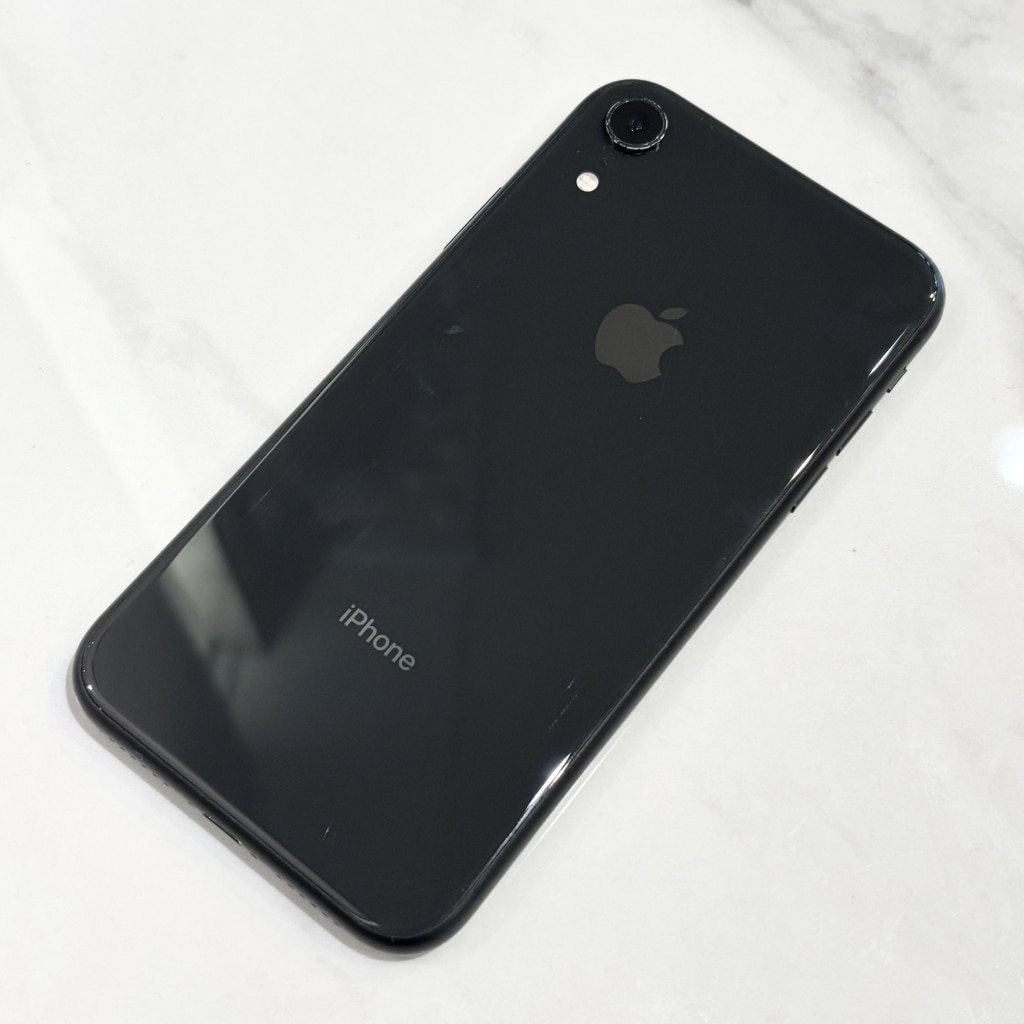 SIMロック解除済み iPhoneXR 128GB ブラック MT0G2J/A