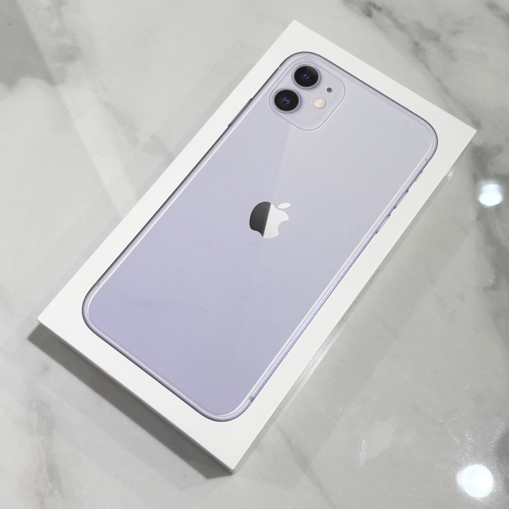 SIMロック解除iPhone11 64GB パープル MHDF3J/A