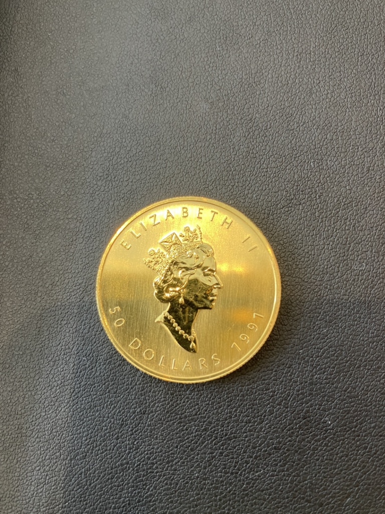 24金/K24 メープルリーフ金貨 1oz 31.1g
