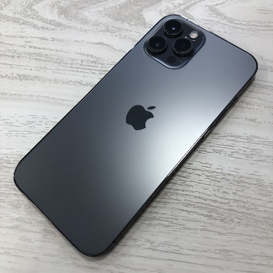 SIMロック解除(softbank) iPhone12ProMAX 512GB グラファイト MGD33J/A