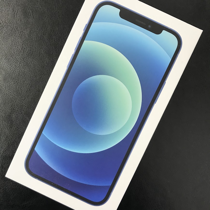 SIMロック解除(Softbank)iPhone12 128GB ブルー MGHX3J/A
