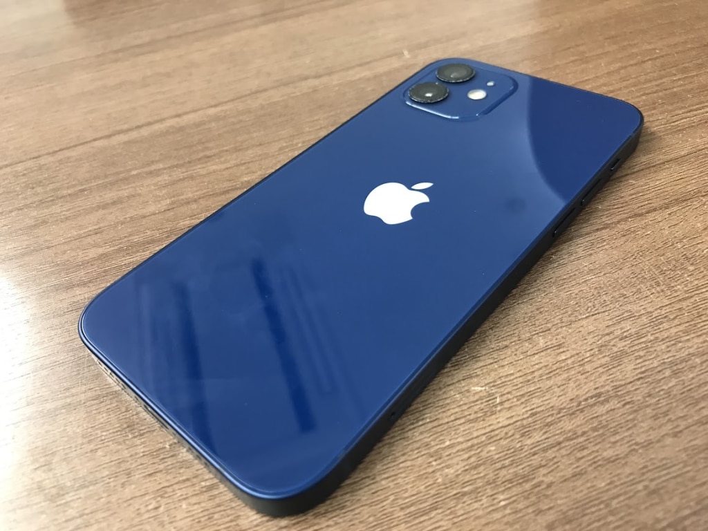 SIMロック解除(docomo)iPhone12 128GB ブルー MGHX3J/A