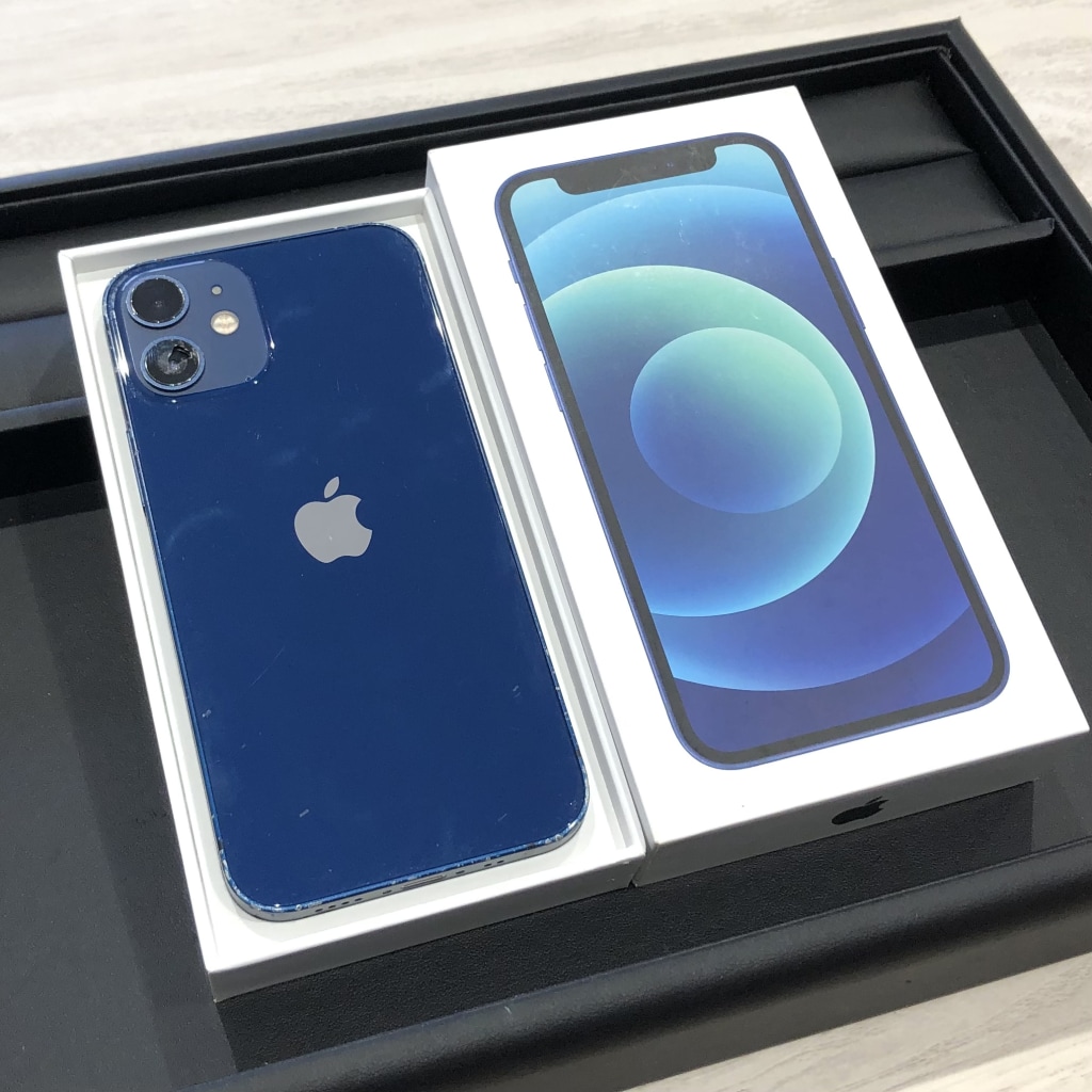 SIMロック解除(Softbank) iPhone12 mini 64GB ブルー NGAP3J/A