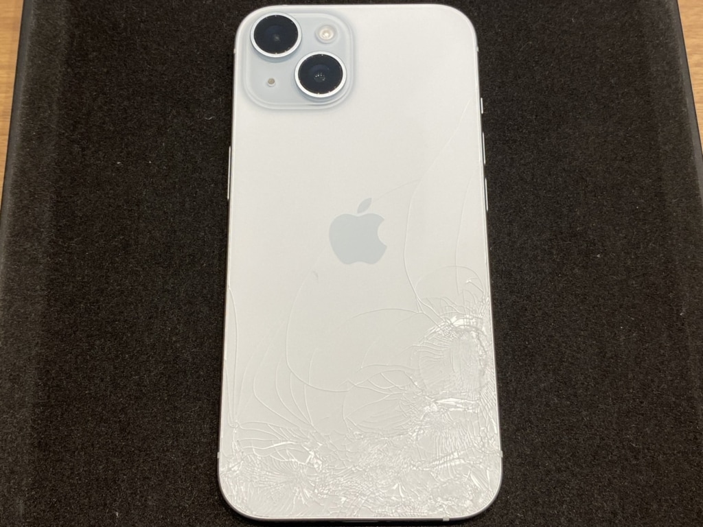 SIMロック解除(au) iPhone15 128GB ブルー MTML3J/A