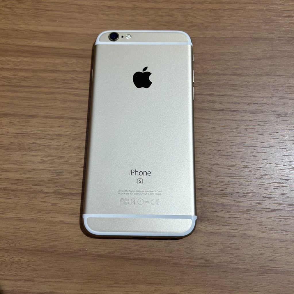 SIMロック解除(docomo) iPhone6s 64GB ゴールド NKQQ2J/A