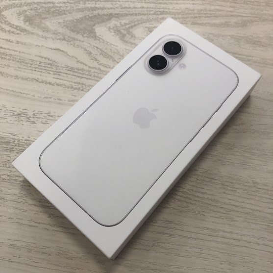 SIMロック解除(Softbank) iPhone 16 128GB ホワイト MYDR3J/A