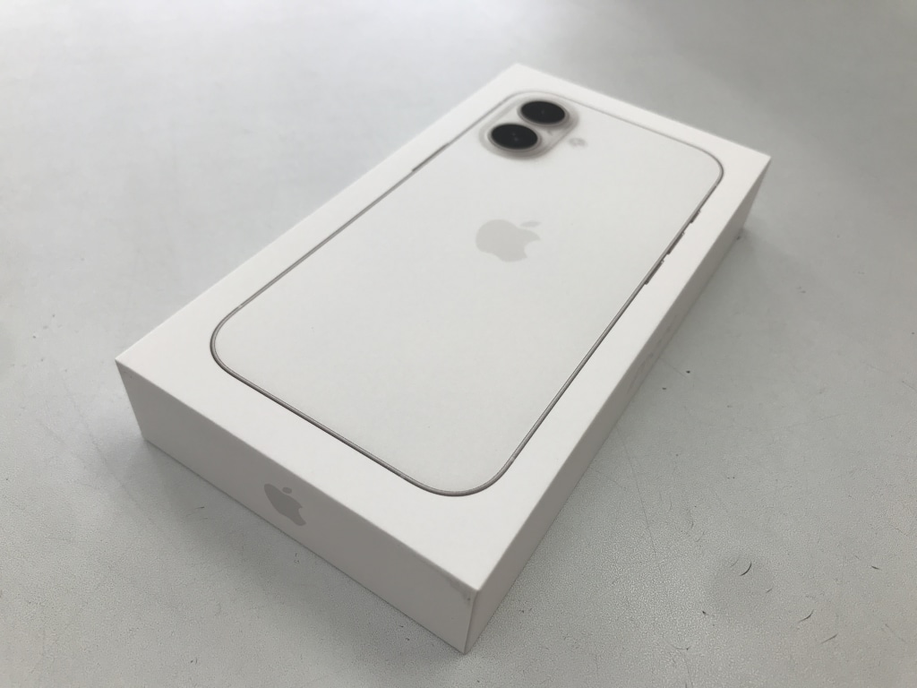 国内版SIMフリー iPhone 16 128GB ホワイト MYDR3J/A