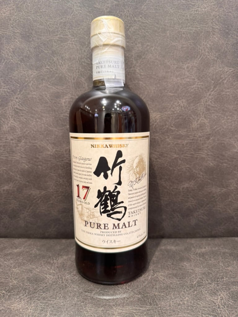 ニッカウイスキー ピュアモルト 竹鶴17年 700ml/43度/瓶