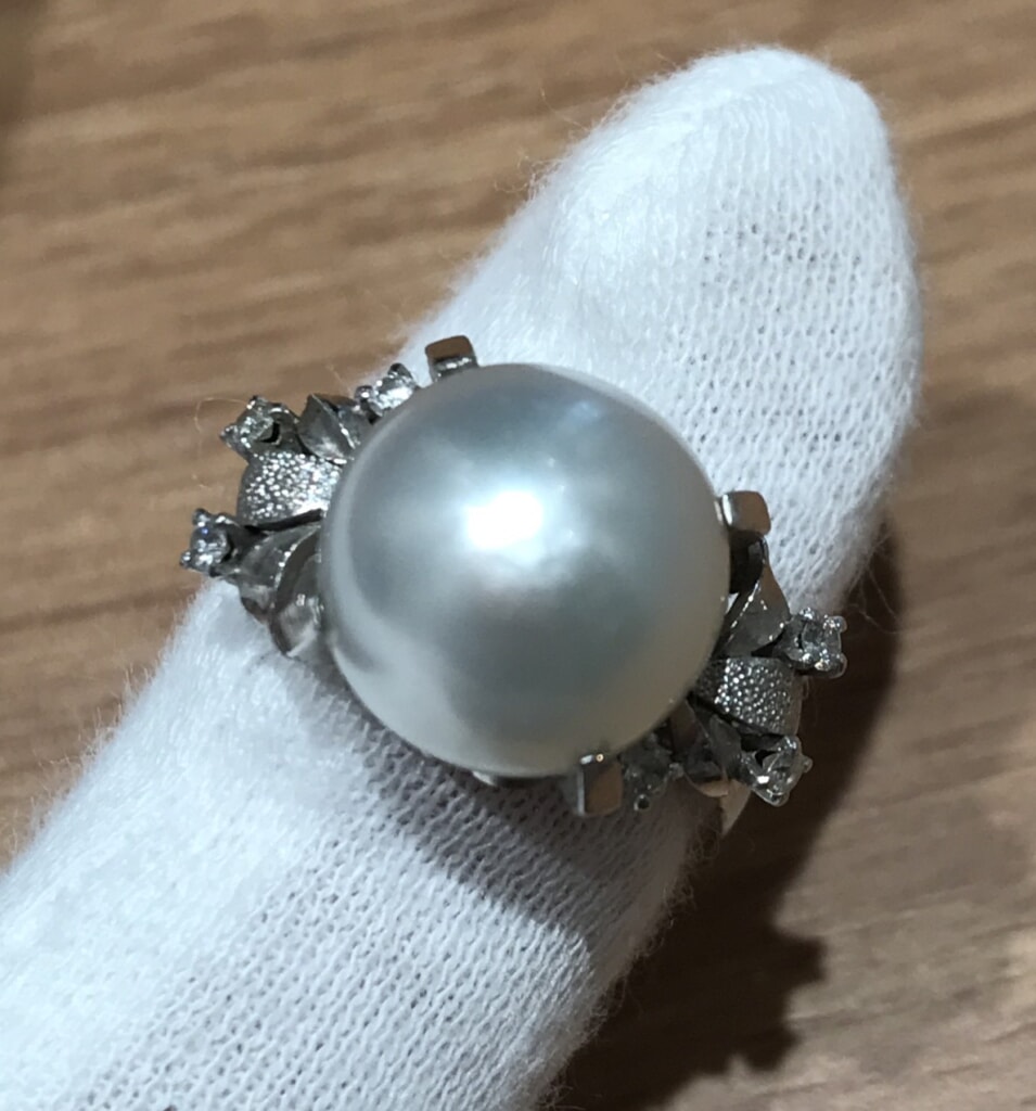 パール ダイヤリング
