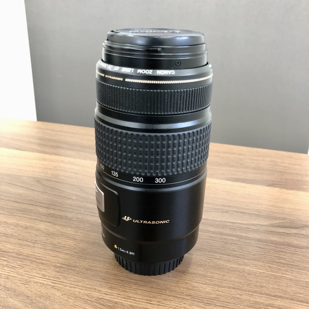 キャノン 75-300mm 1:4-5.6 IS レンズ
