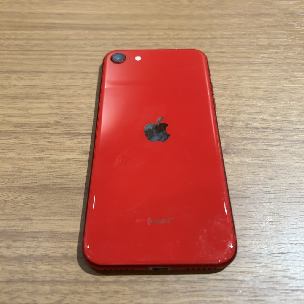 SIMロック解除(docomo) iPhoneSE2 128GB レッド MXD22J/A