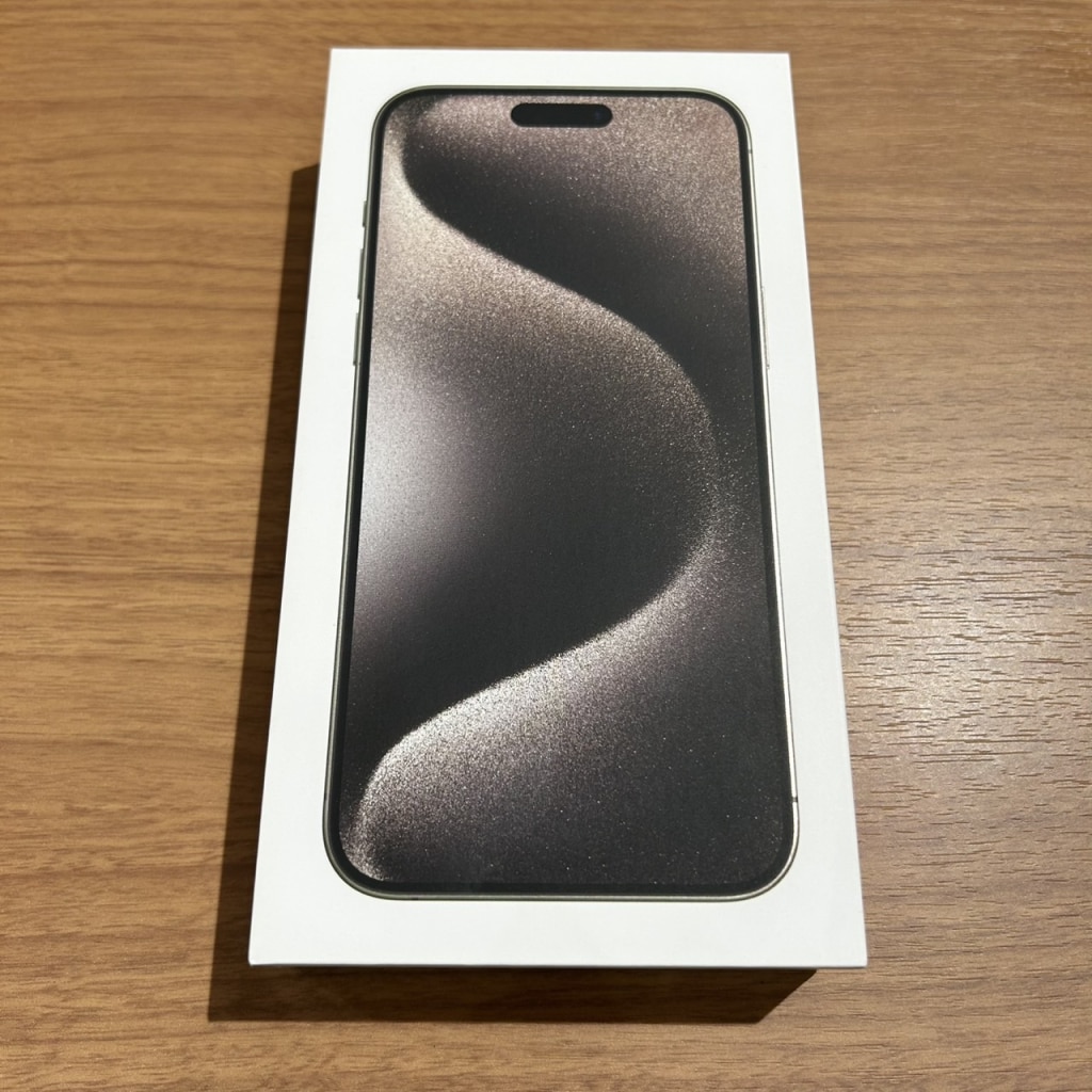 SIMロック解除(Softbank) iPhone15 Pro Max 512GB ナチュラルチタニウム MU6W3J/A