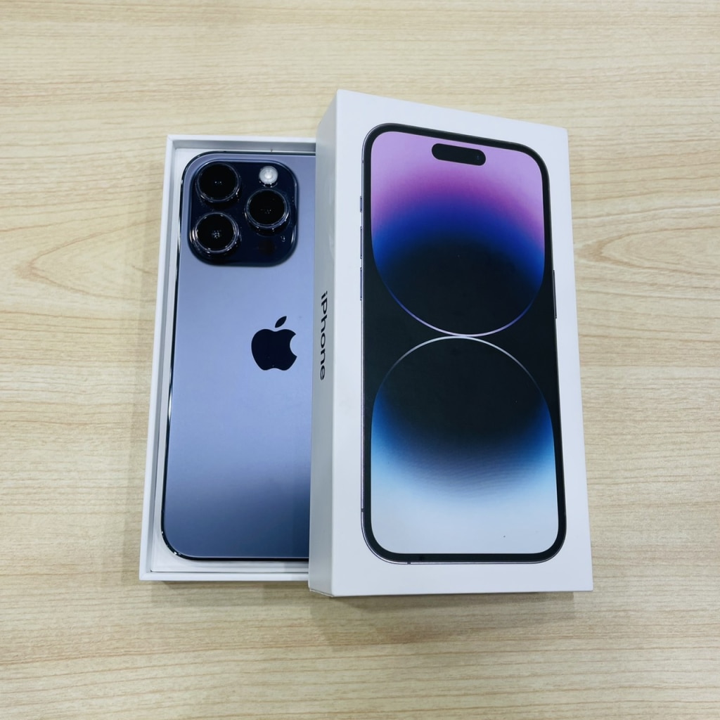 SIMロック解除(Softbank) iPhone14Pro 256GB ディープパープル MQ1E3J/A