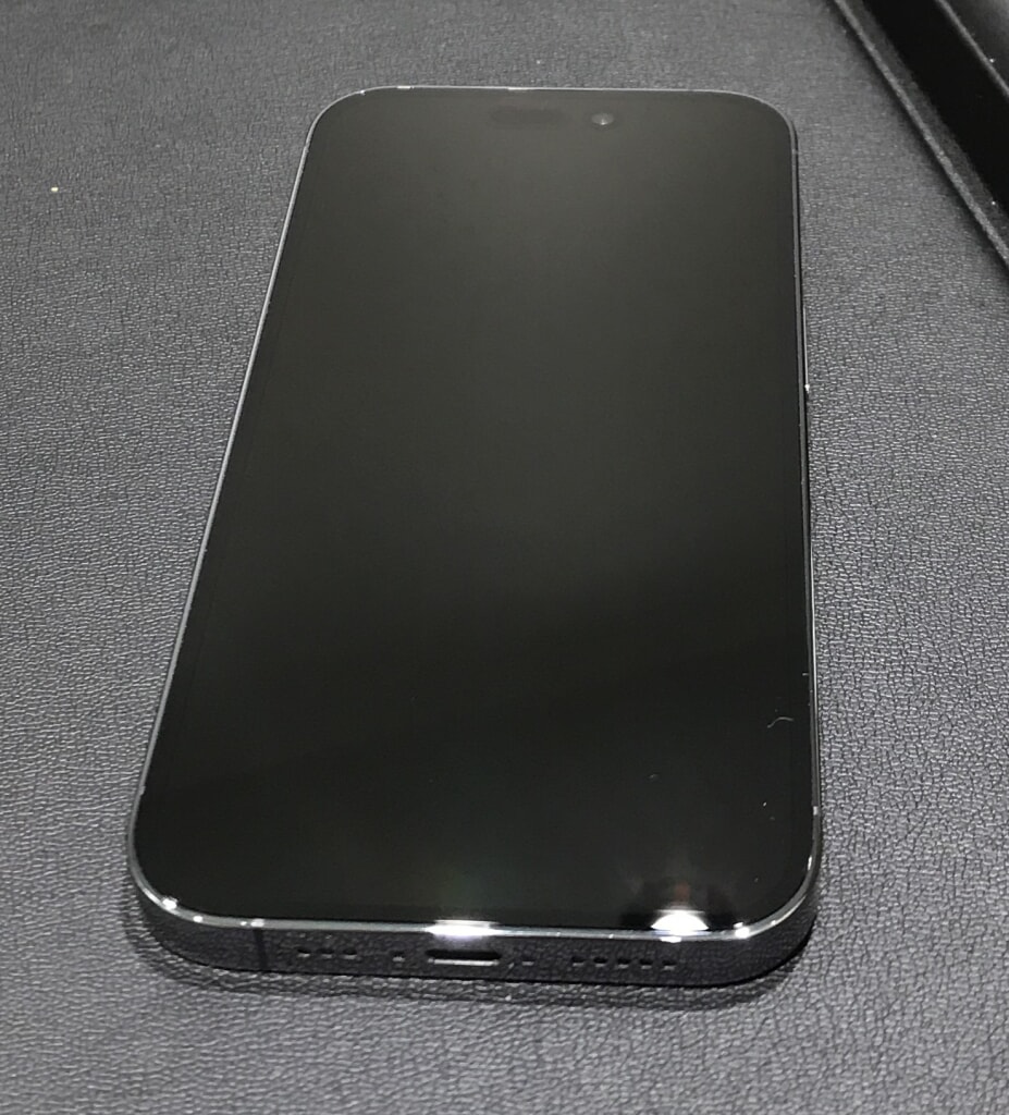 SIMロック解除(softbank) iPhone14Pro 128GB ディープパープル MQ0F3J/A