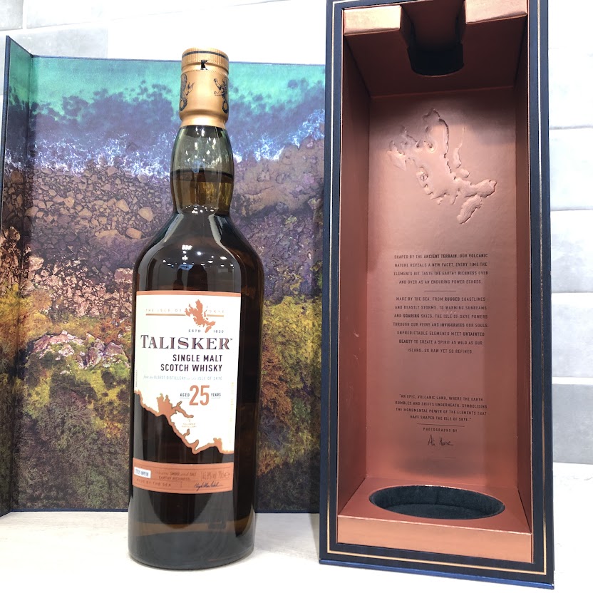 未開栓 タリスカ 25年 シングルモルト ウイスキー 700ml/45.8度/瓶
