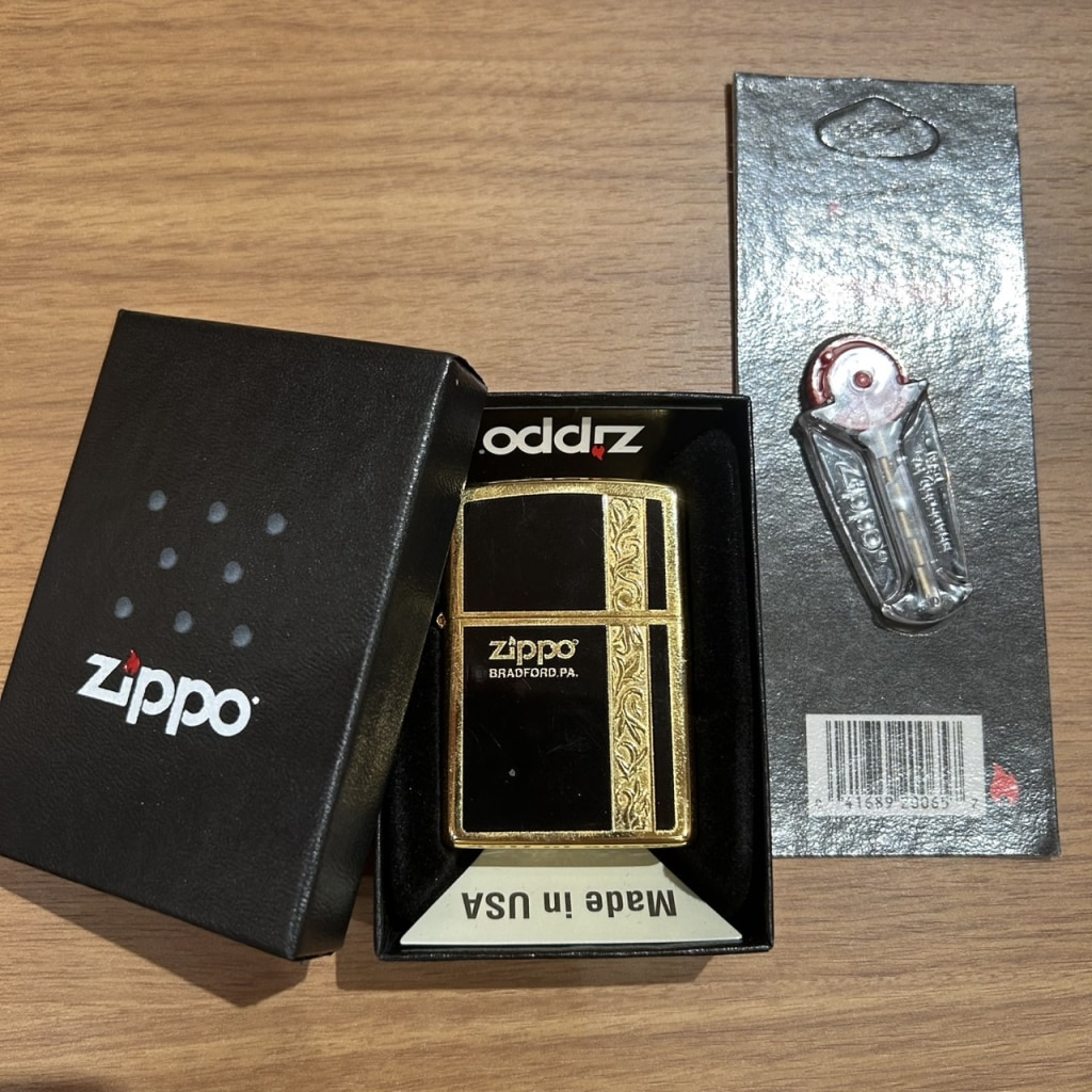 買取エリートなんば店｜ZIPPO ジッポ シンプル アラベスク ライン 買取実績