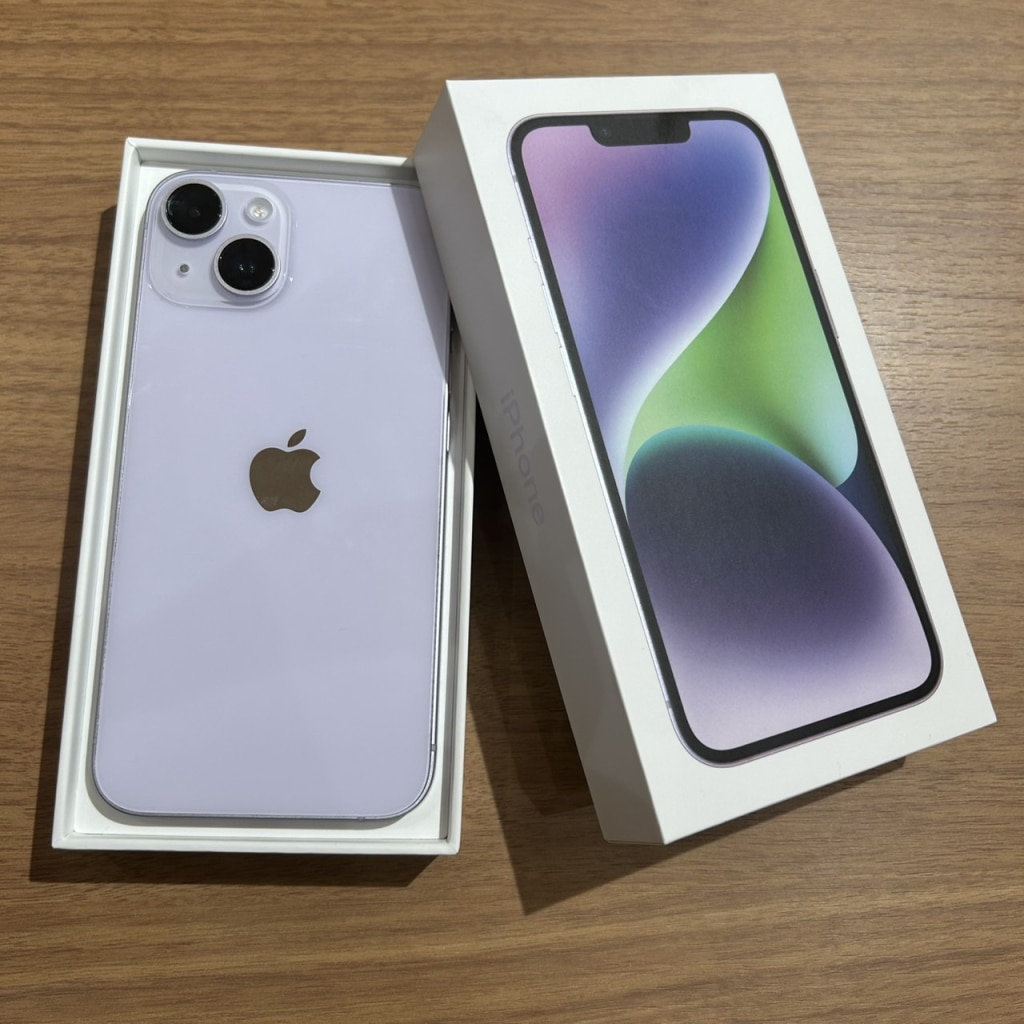 国内版SIMフリー iPhone14 256GB パープル MPW93J/A