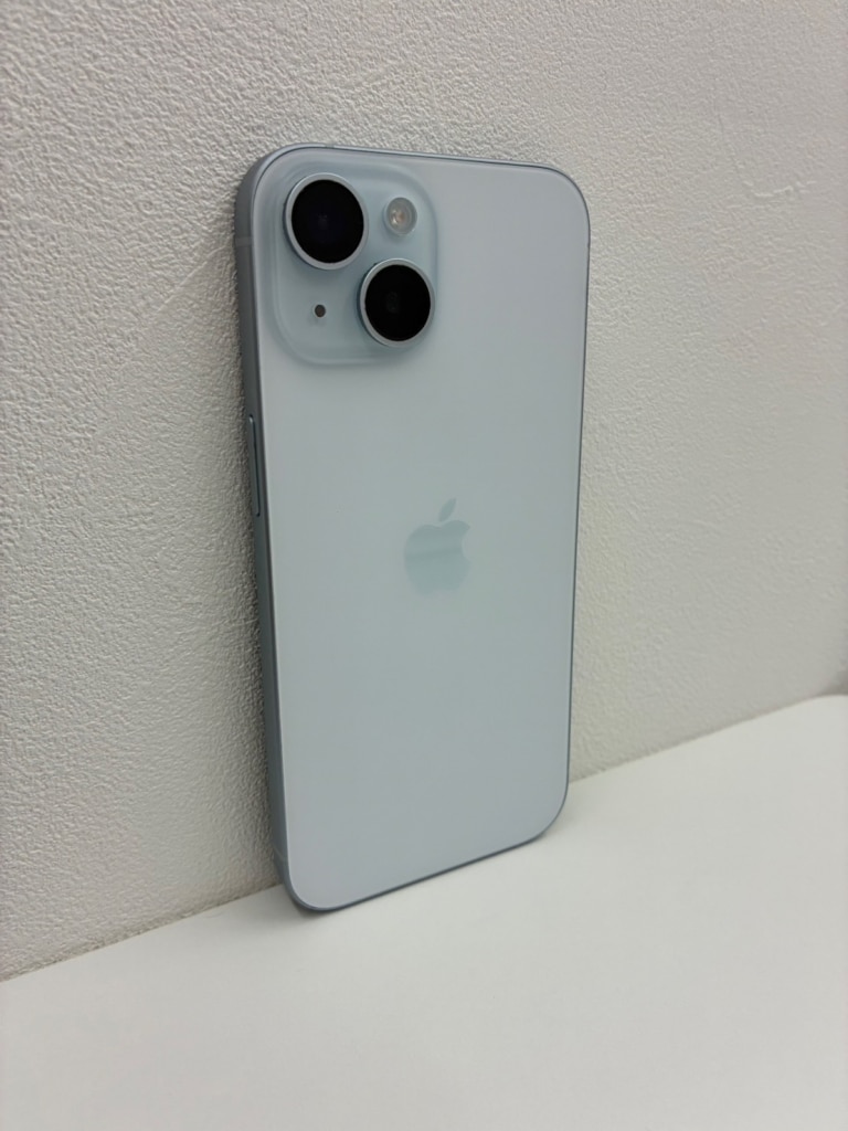 SIMロック解除(au) iPhone15 128GB ブルー MTML3J/A