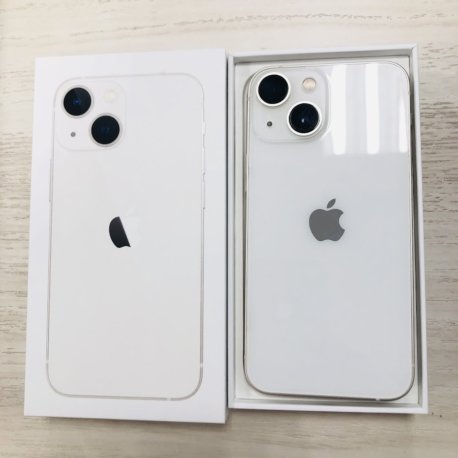 SIMロック解除(Softbank) iPhone 13 mini 128GB スターライト MLJE3J/A
