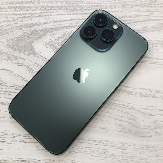 国内版SIMフリー iPhone13 Pro 128GB アルパイングリーン MNDX3J/A