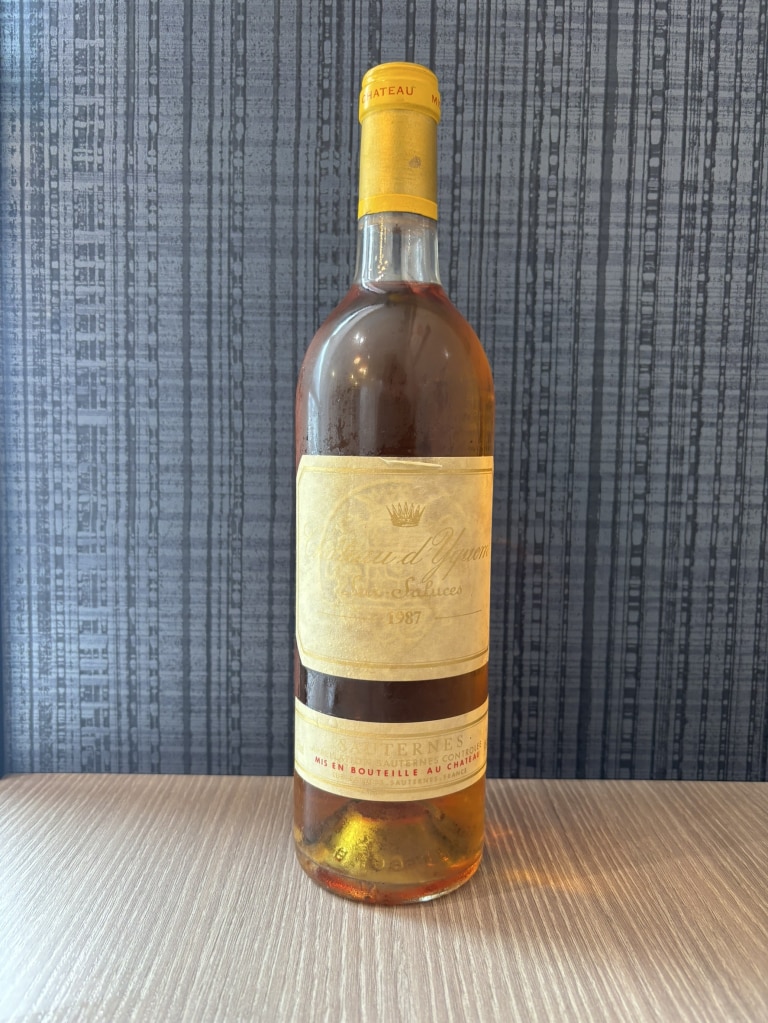 シャトー ディケム ソーテルヌ 1987年 750ml/14度/瓶
