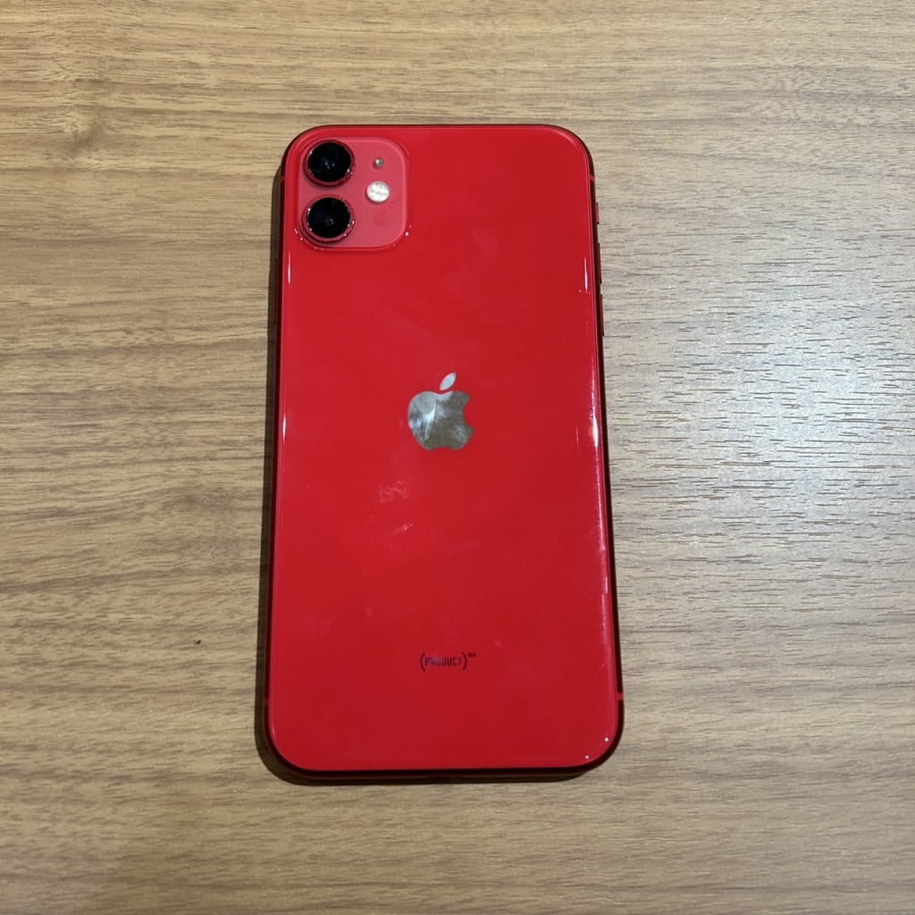 SIMロック解除(docomo) iPhone11 64GB レッド NWLV2J/A
