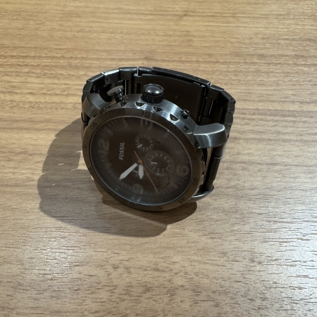フォッシル QZ クロノグラフ JR1355