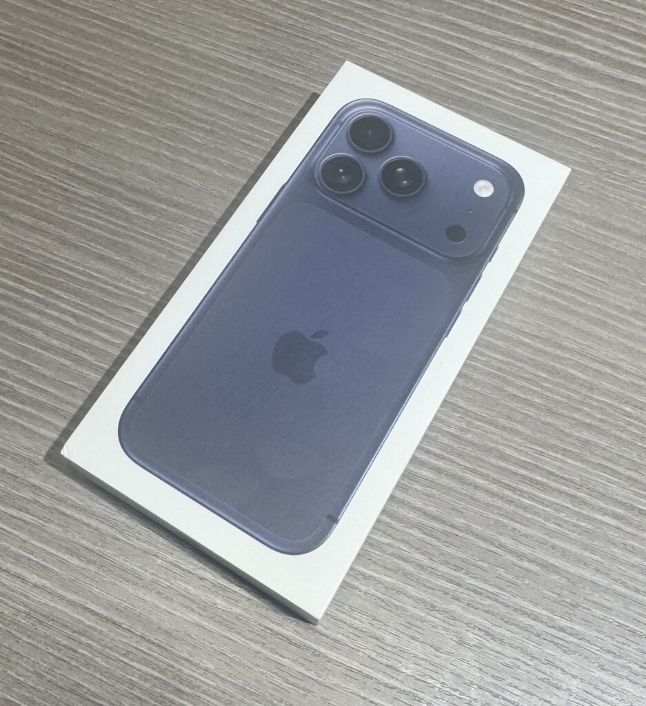 国内版SIMフリー iPhone 17 Pro 256GB ディープブルー MG874J/A