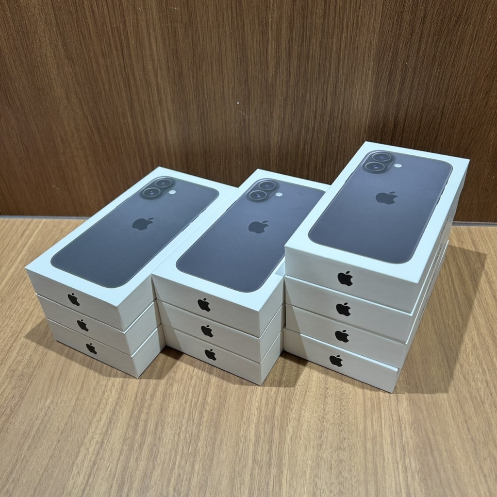 国内版SIMフリー iPhone16 128GB ブラック MYDQ3J/A 10台