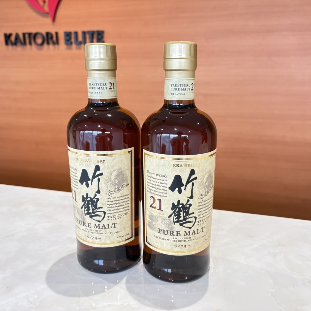 ニッカウイスキー 竹鶴21年 ピュアモルト 700ml/43度/瓶