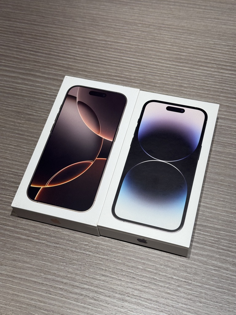 iPhone16 Pro 128GB  MYMX3J/A iPhone14Pro 128GB MQ013J/A