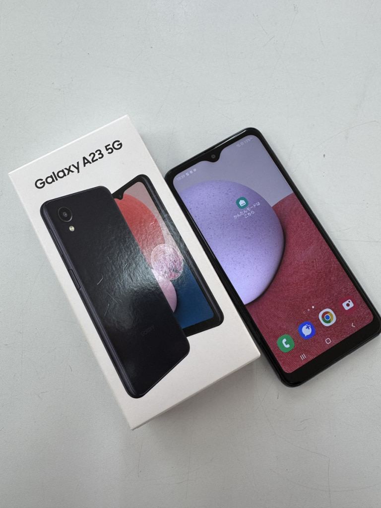 SIMロック解除(au)Galaxy A23 5G SCG18
