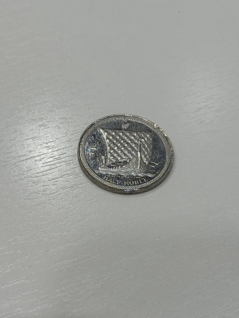 Pt1000 マン島ノーブルプラチナコイン1/2oz