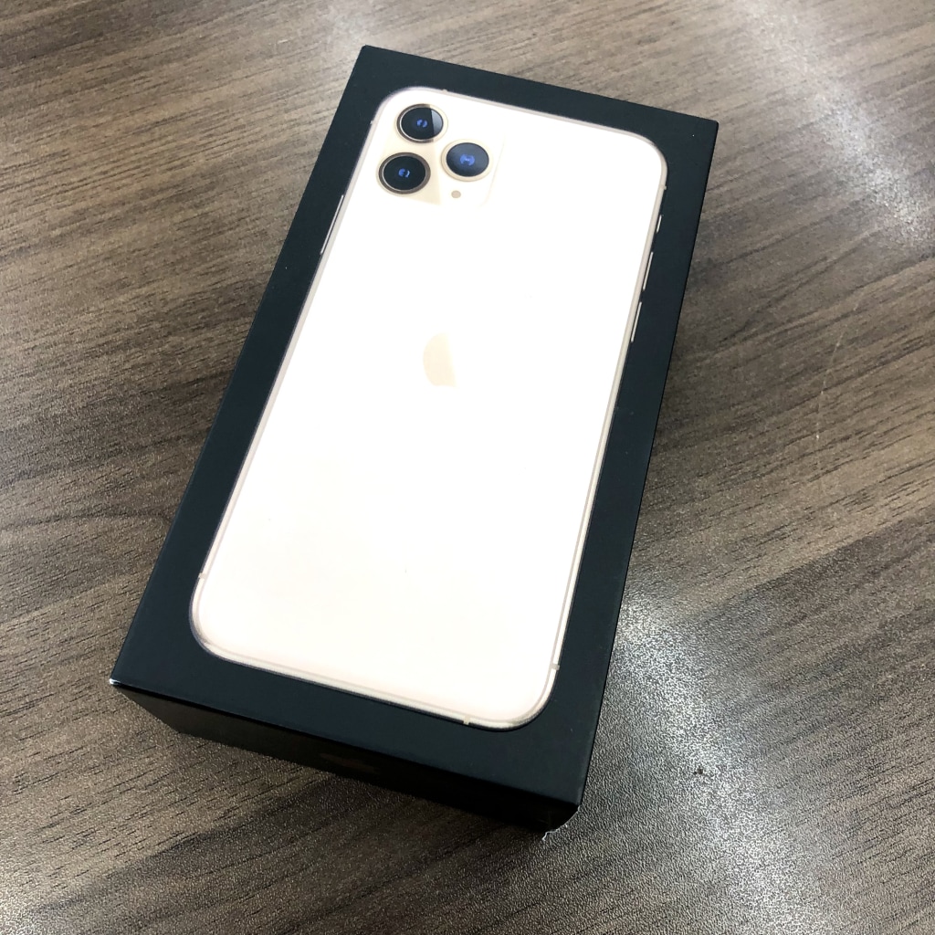 au/SIMロック解除 iPhone11Pro 64GB ゴールド MWC52J/A