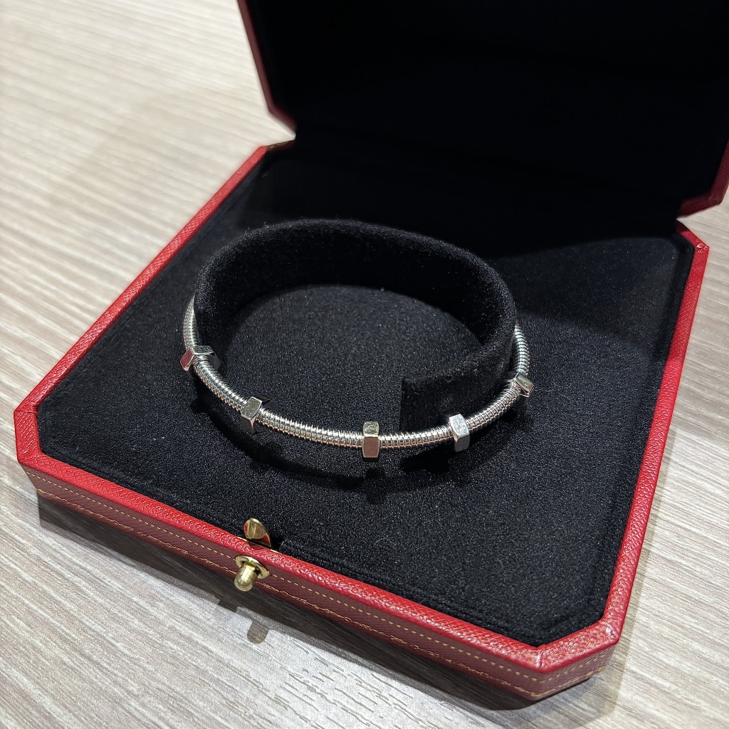 カルティエ エクル ドゥ カルティエ ブレスレット 750(WG)