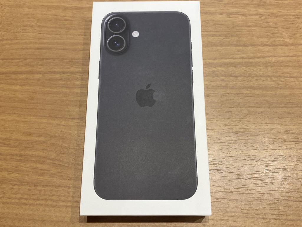 国内版SIMフリー iPhone 16 Plus 256GB ブラック MXVG3J/A